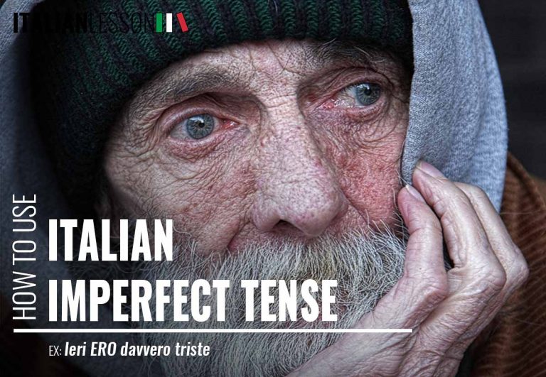 Italian imperfect tense