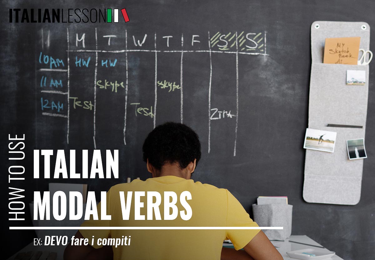 Italian modal verbs