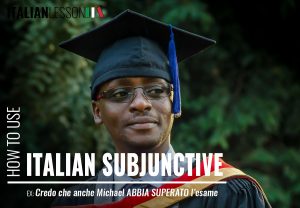Italian subjunctive