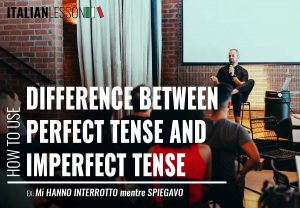 difference between perfect tense and imperfect tense