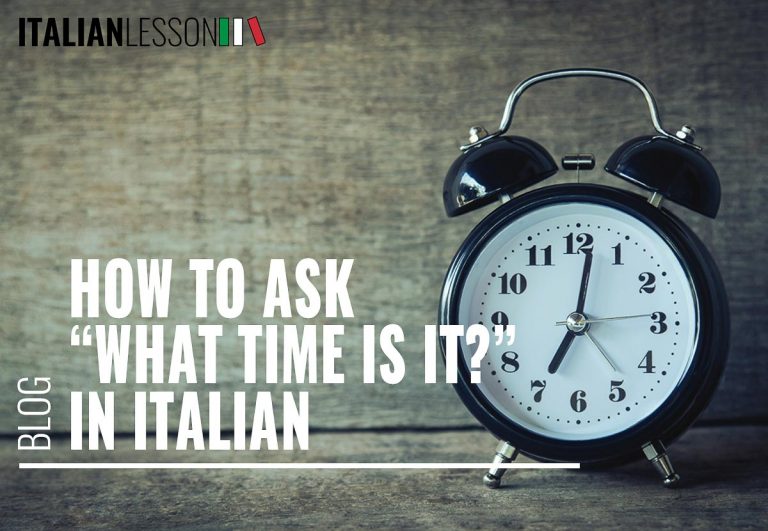 what time is it in Italian